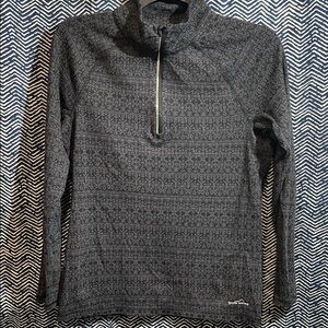 Eddie Bauer Women's Charcoal Turtleneck Sweater